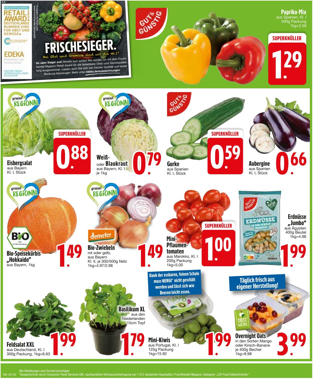 Prospekt Edeka 21.10.2024 - 26.10.2024