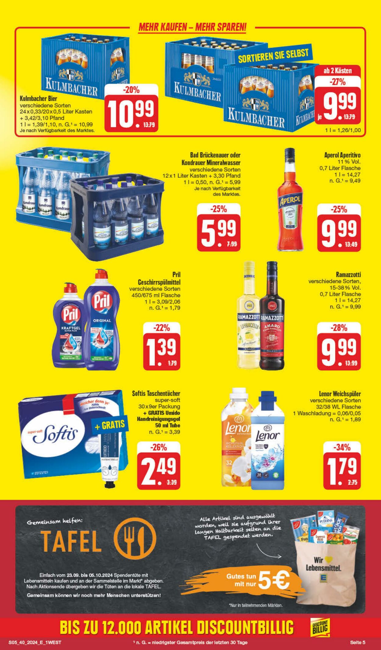 Prospekt Edeka 30.09.2024 - 05.10.2024