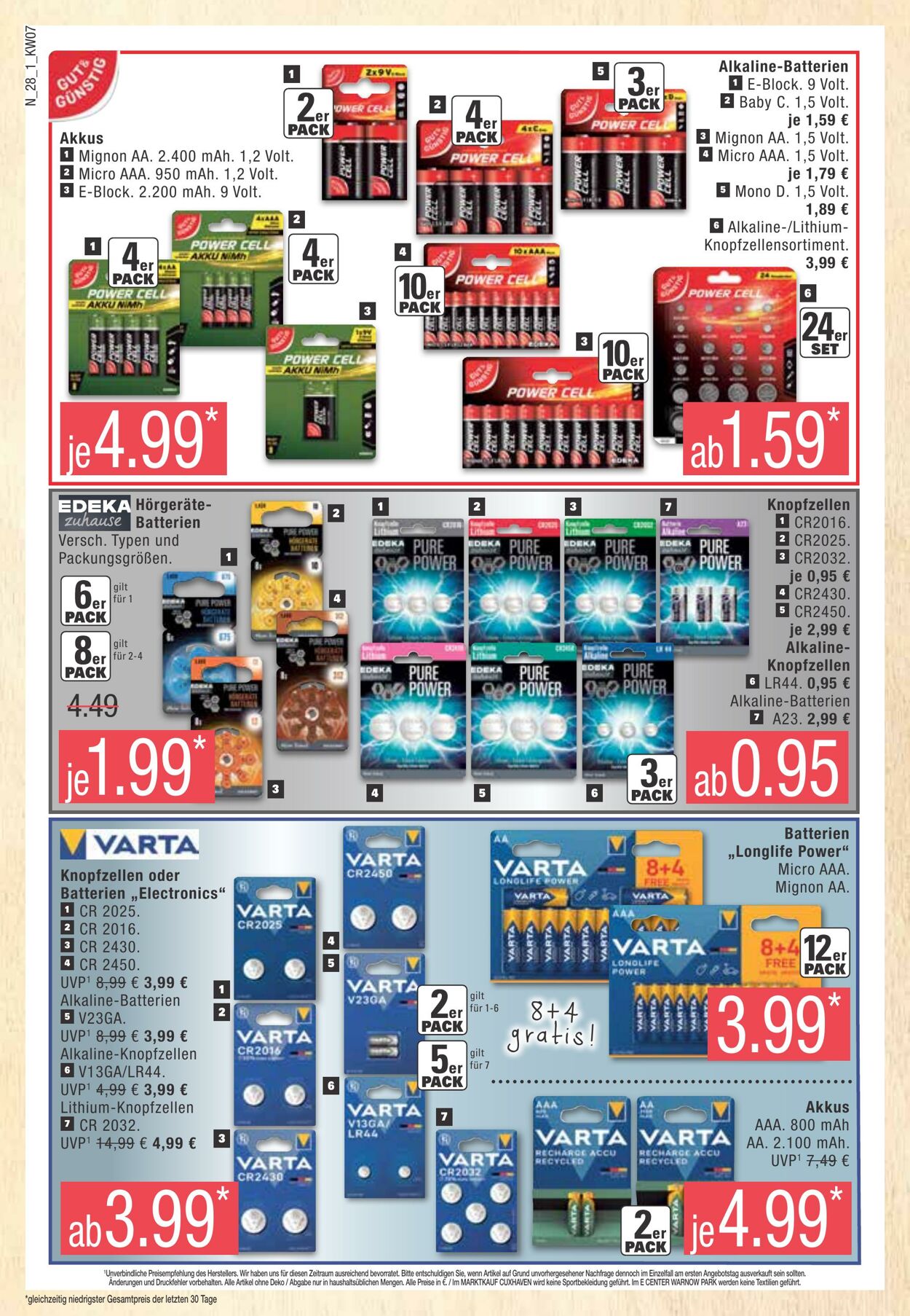 Prospekt Edeka 10.02.2024 - 17.02.2024