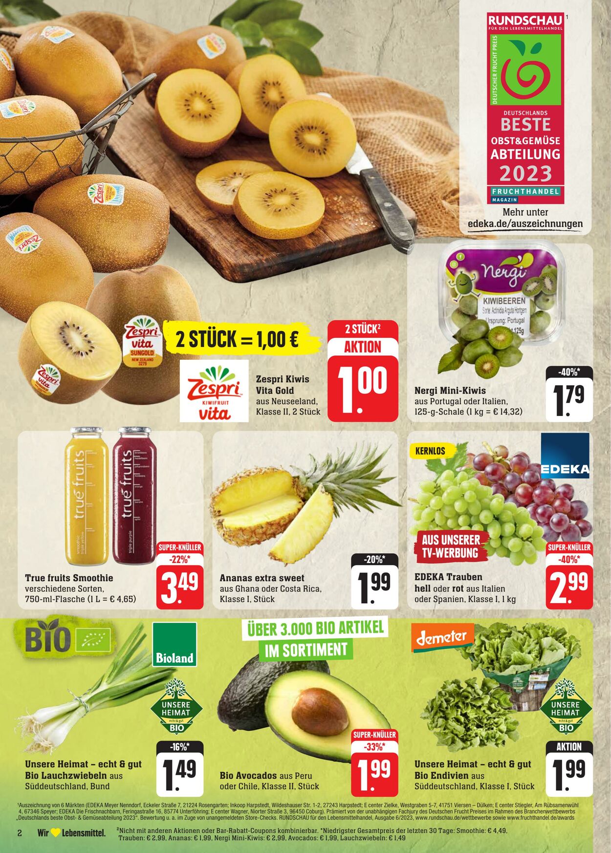 Prospekt Edeka 16.09.2023 - 23.09.2023