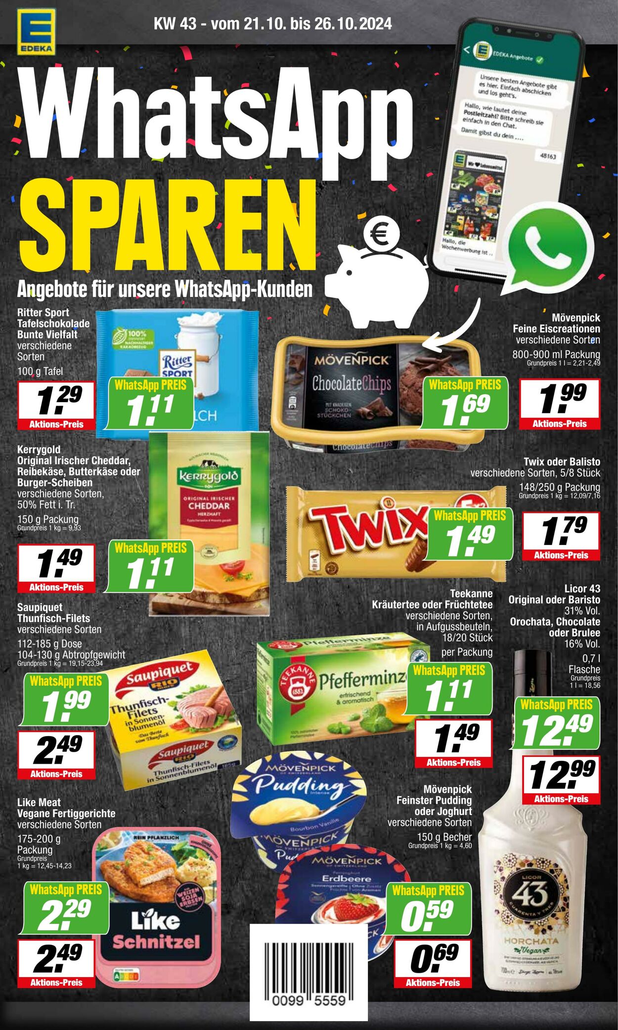 Prospekt Edeka 21.10.2024 - 26.10.2024