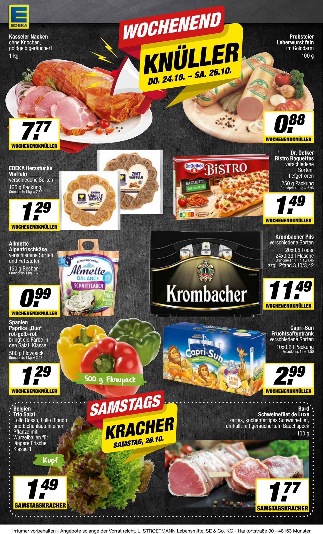 Prospekt Edeka 21.10.2024 - 26.10.2024