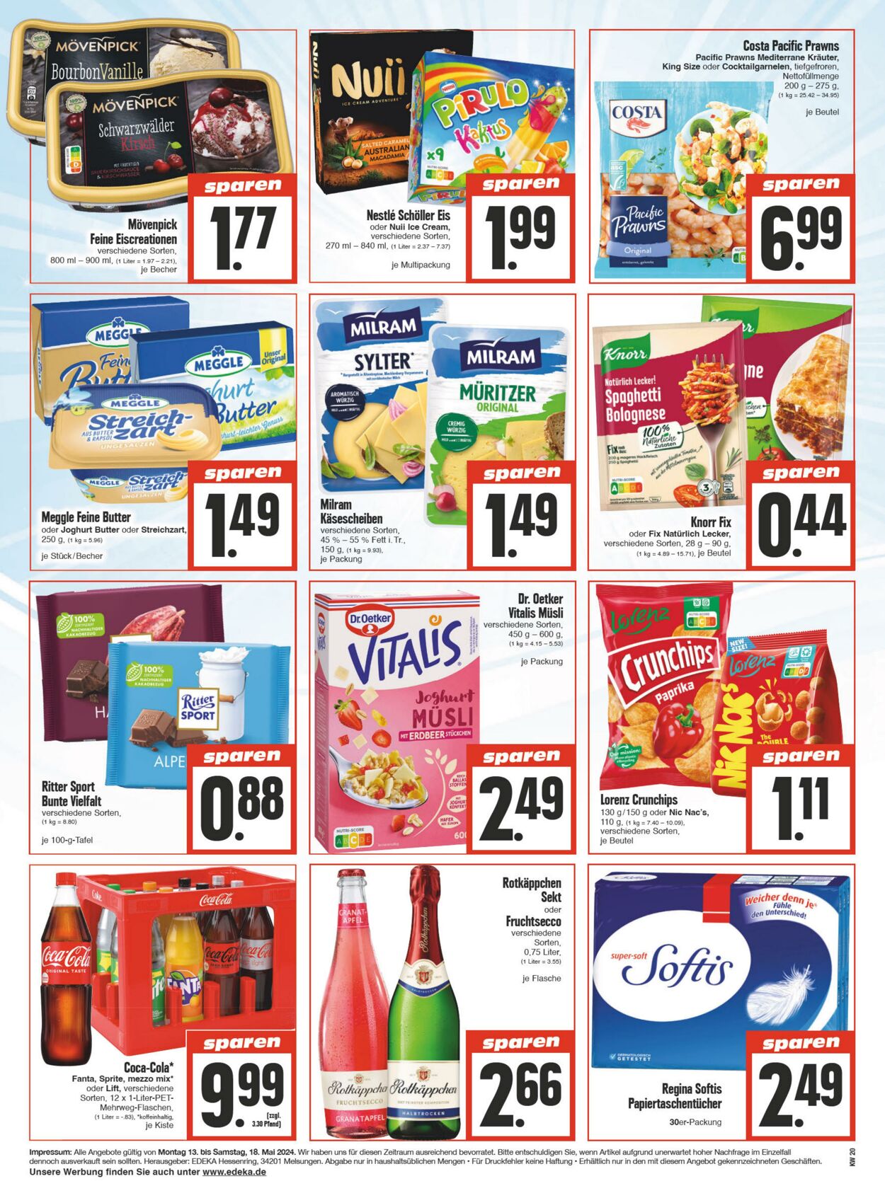 Prospekt Edeka 13.05.2024 - 18.05.2024