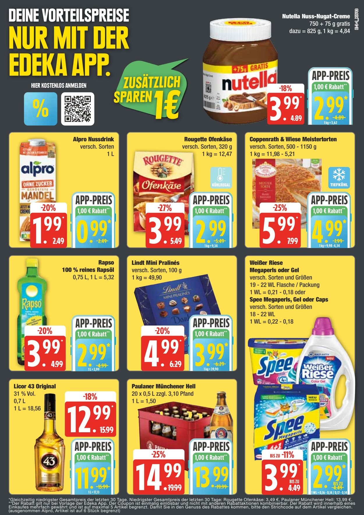 Prospekt Edeka 21.10.2024 - 25.10.2024