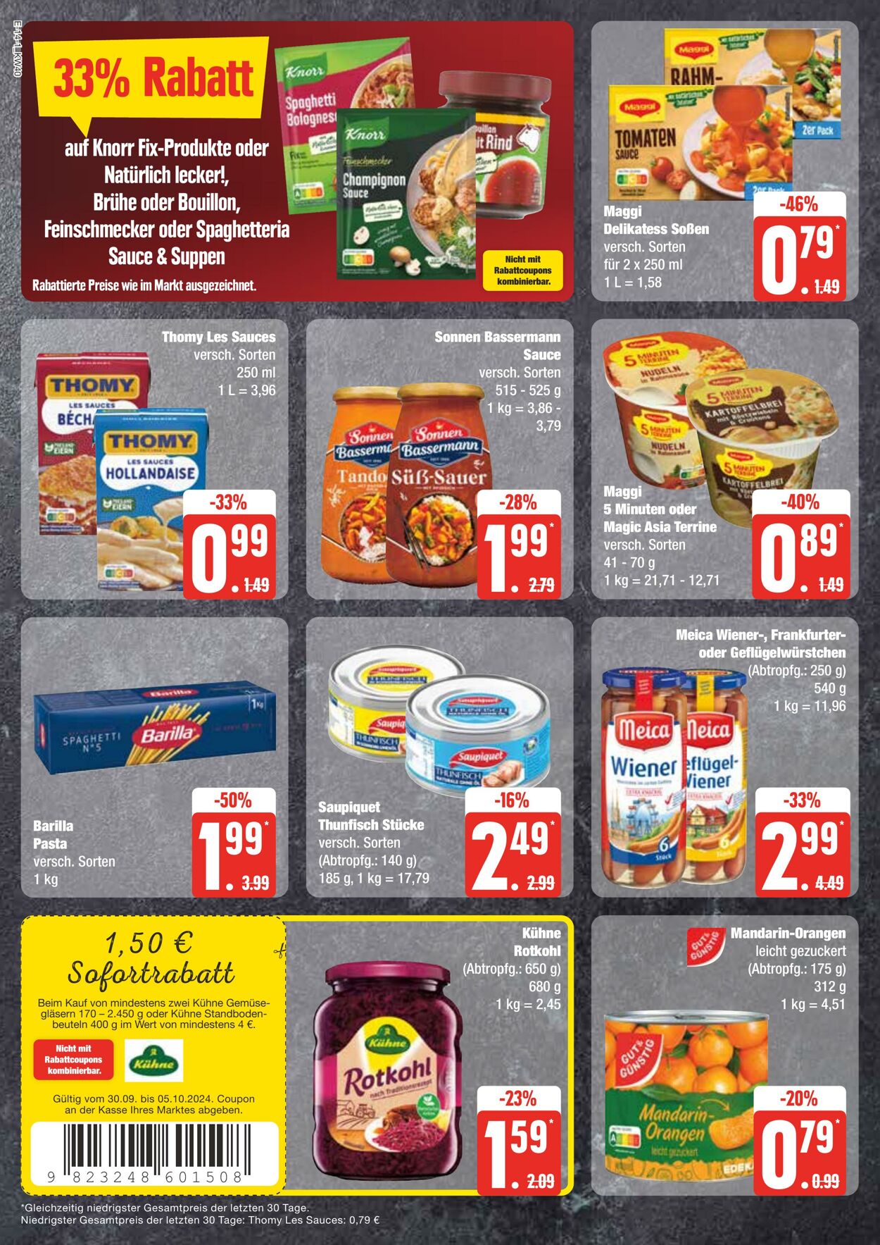 Prospekt Edeka 30.09.2024 - 05.10.2024