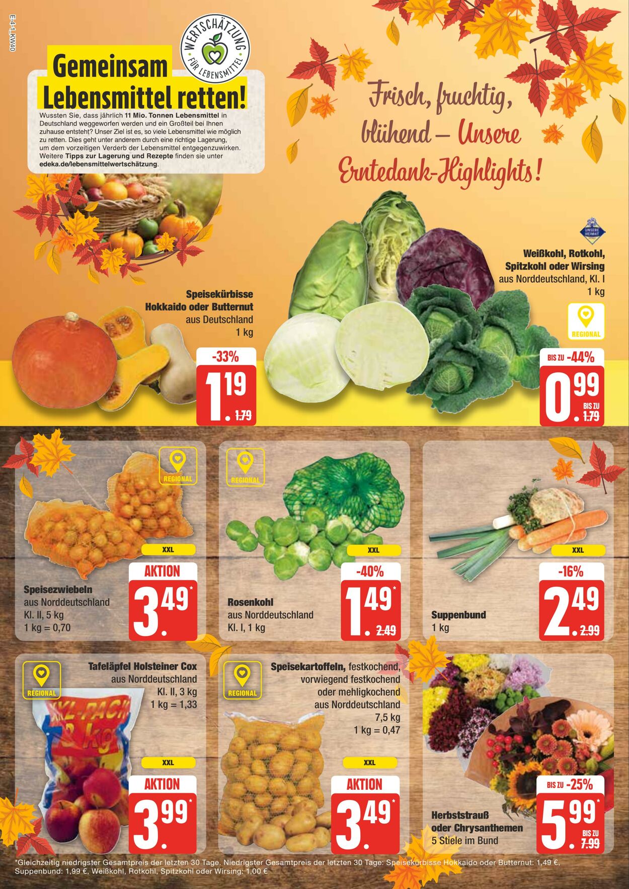 Prospekt Edeka 30.09.2024 - 05.10.2024