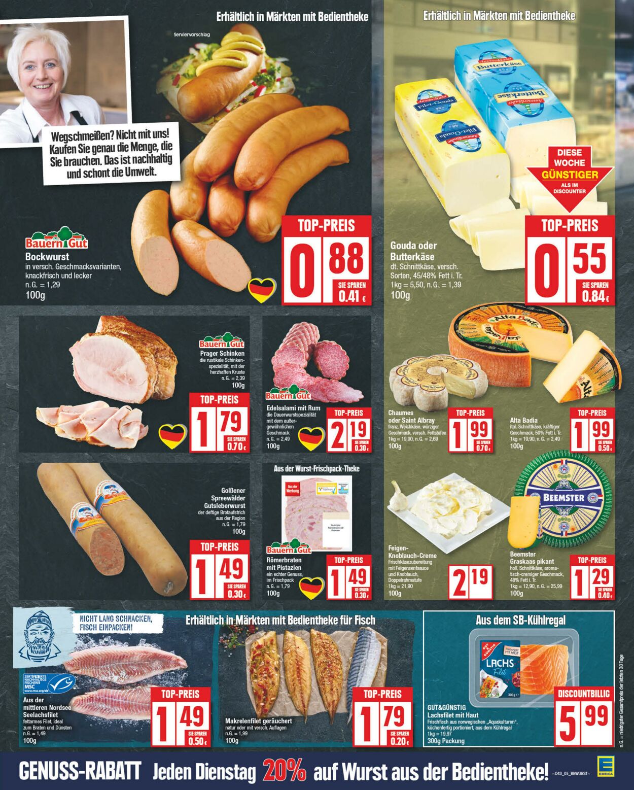 Prospekt Edeka 21.10.2024 - 26.10.2024