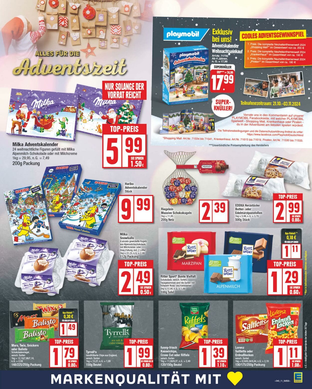 Prospekt Edeka 21.10.2024 - 26.10.2024