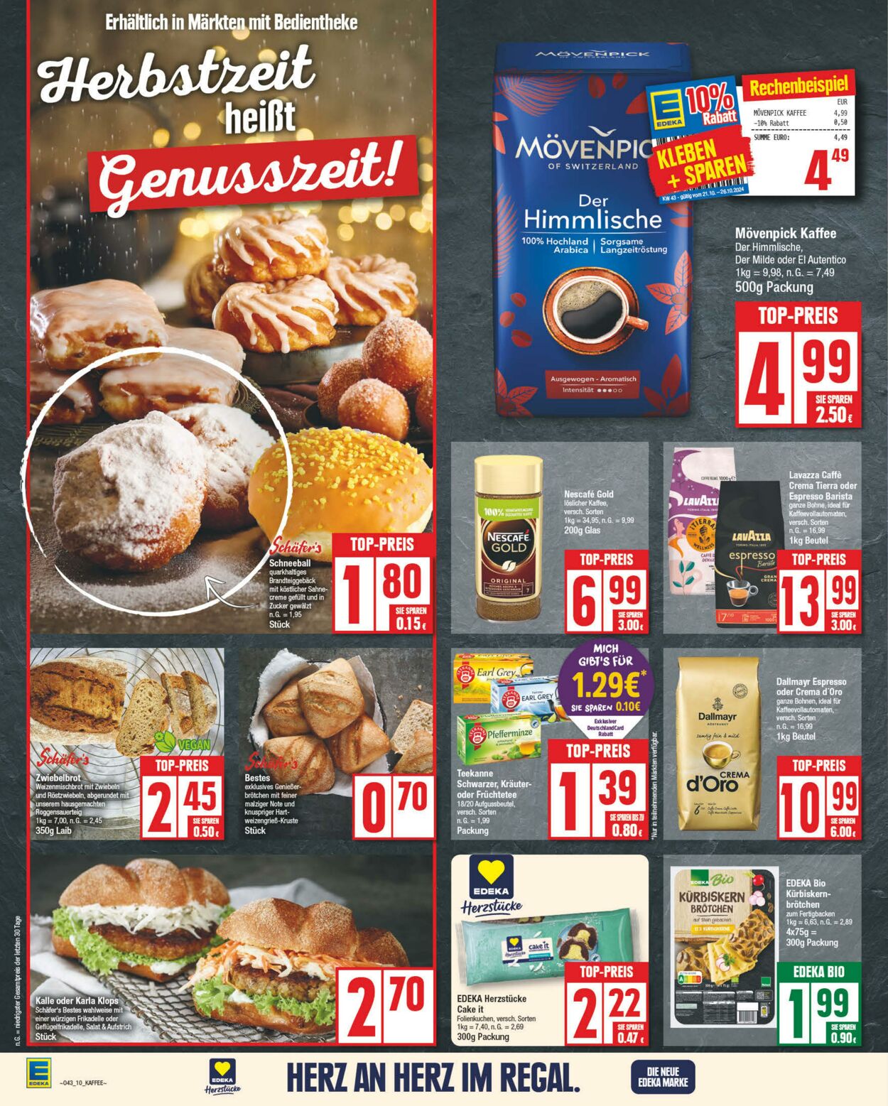 Prospekt Edeka 21.10.2024 - 26.10.2024