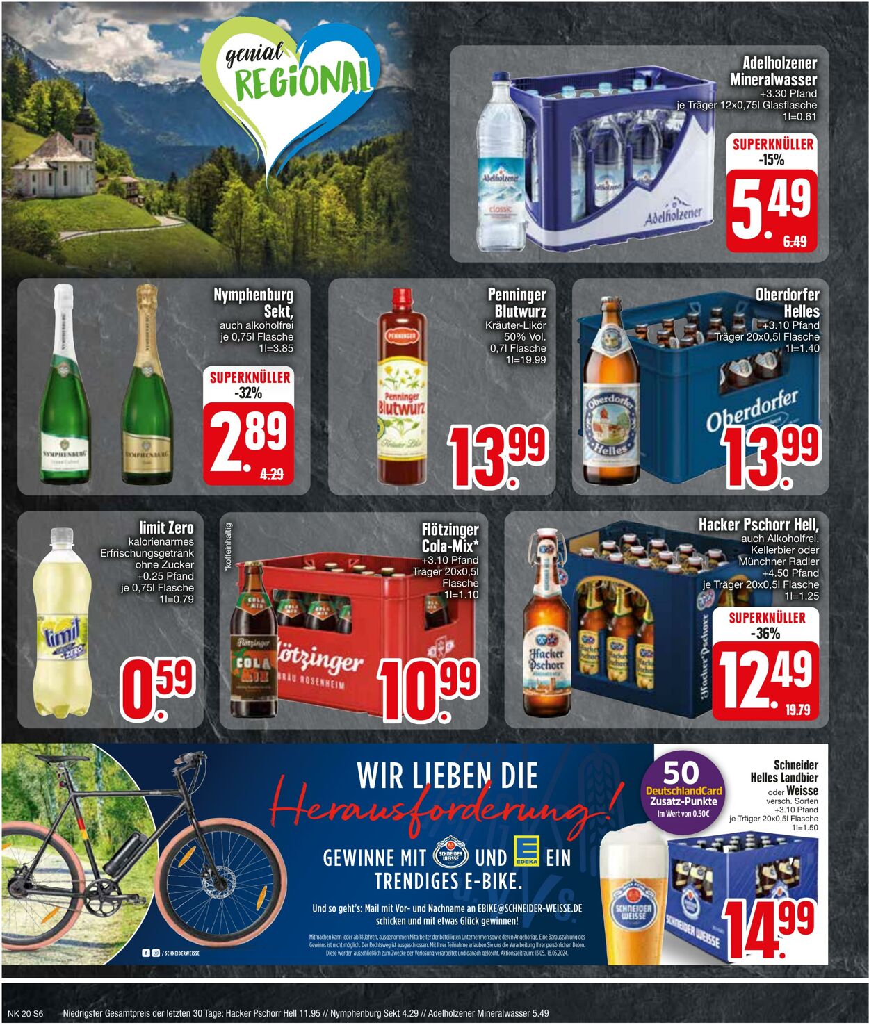 Prospekt Edeka 13.05.2024 - 18.05.2024