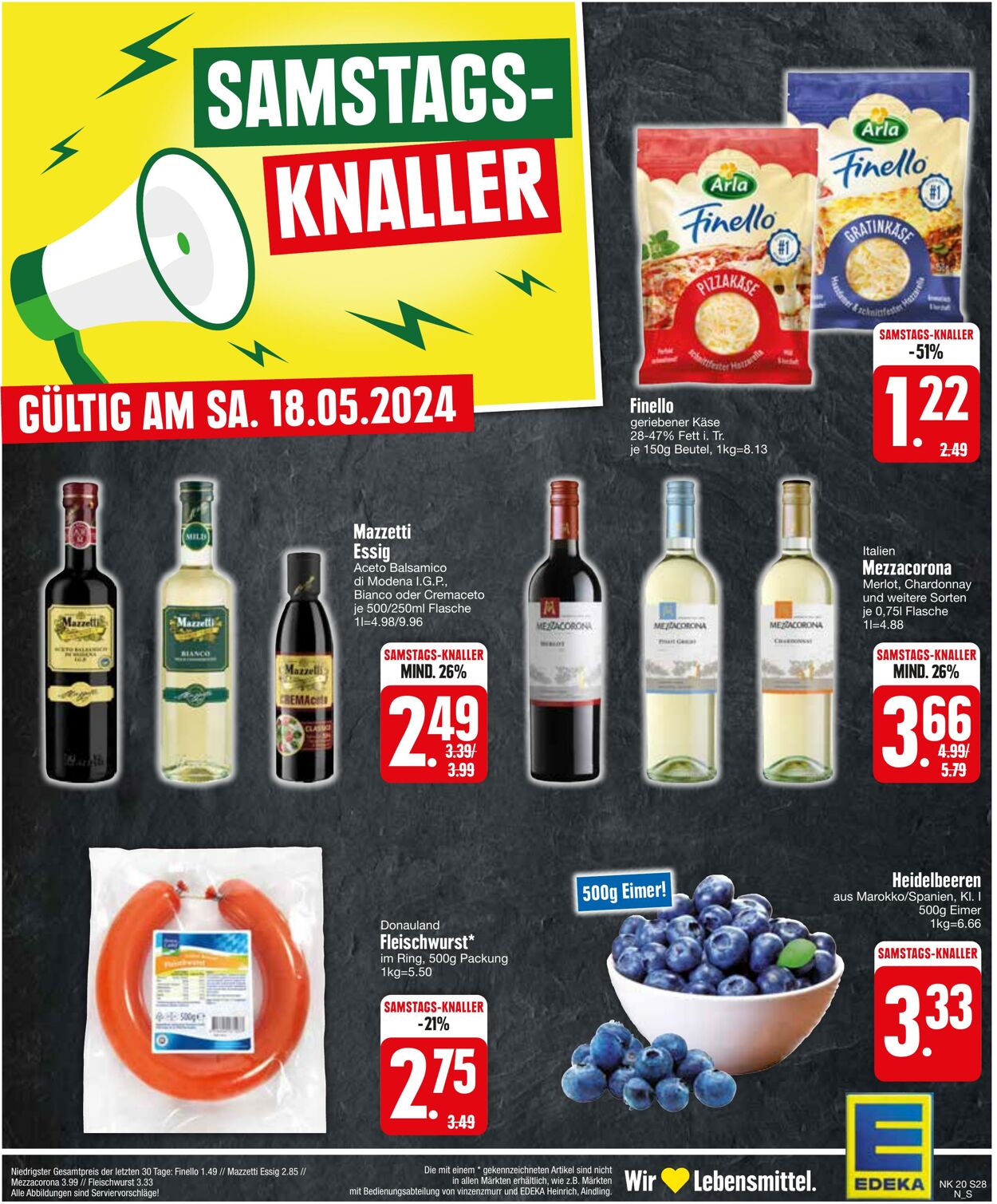 Prospekt Edeka 13.05.2024 - 18.05.2024