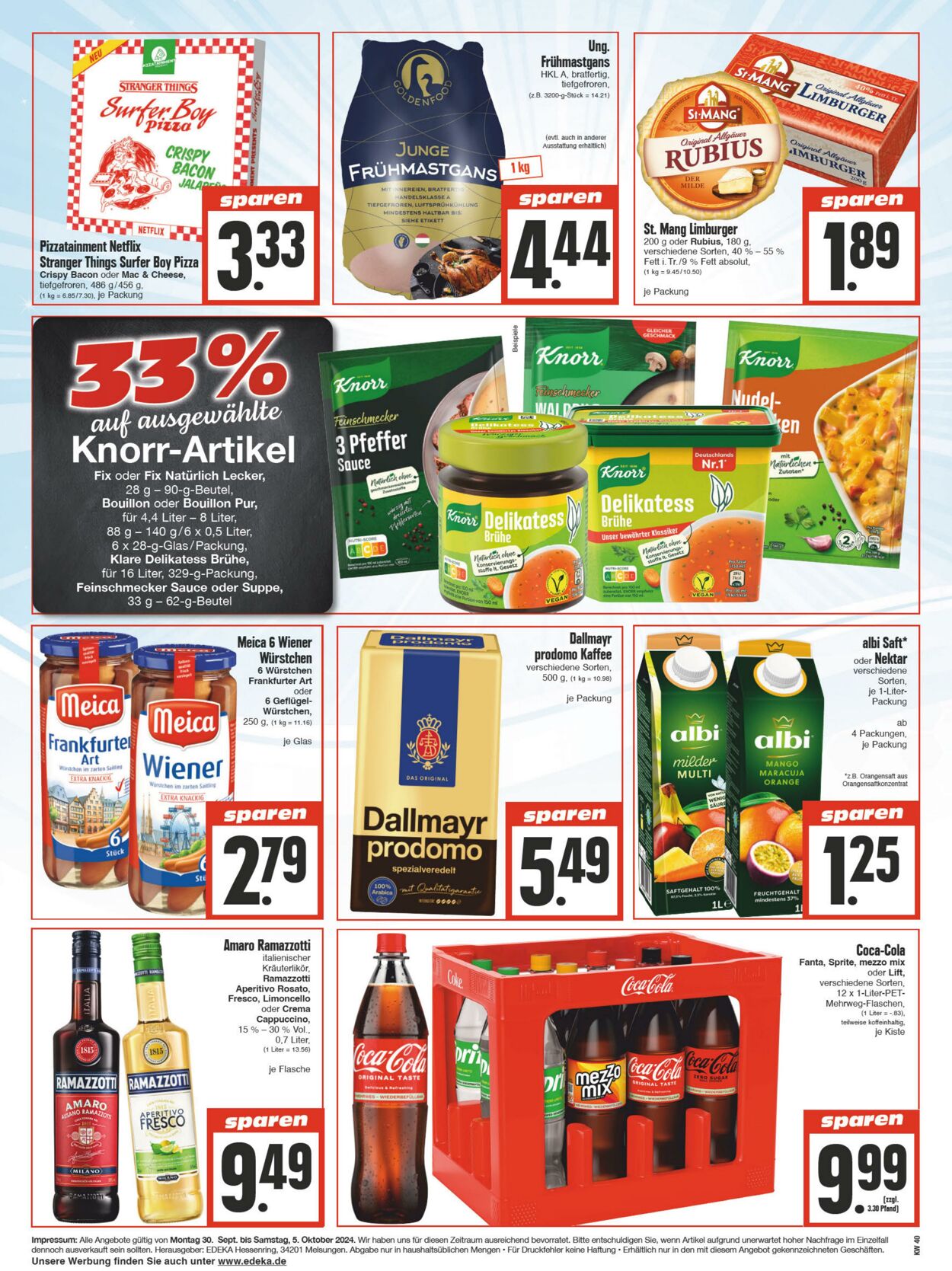 Prospekt Edeka 30.09.2024 - 05.10.2024