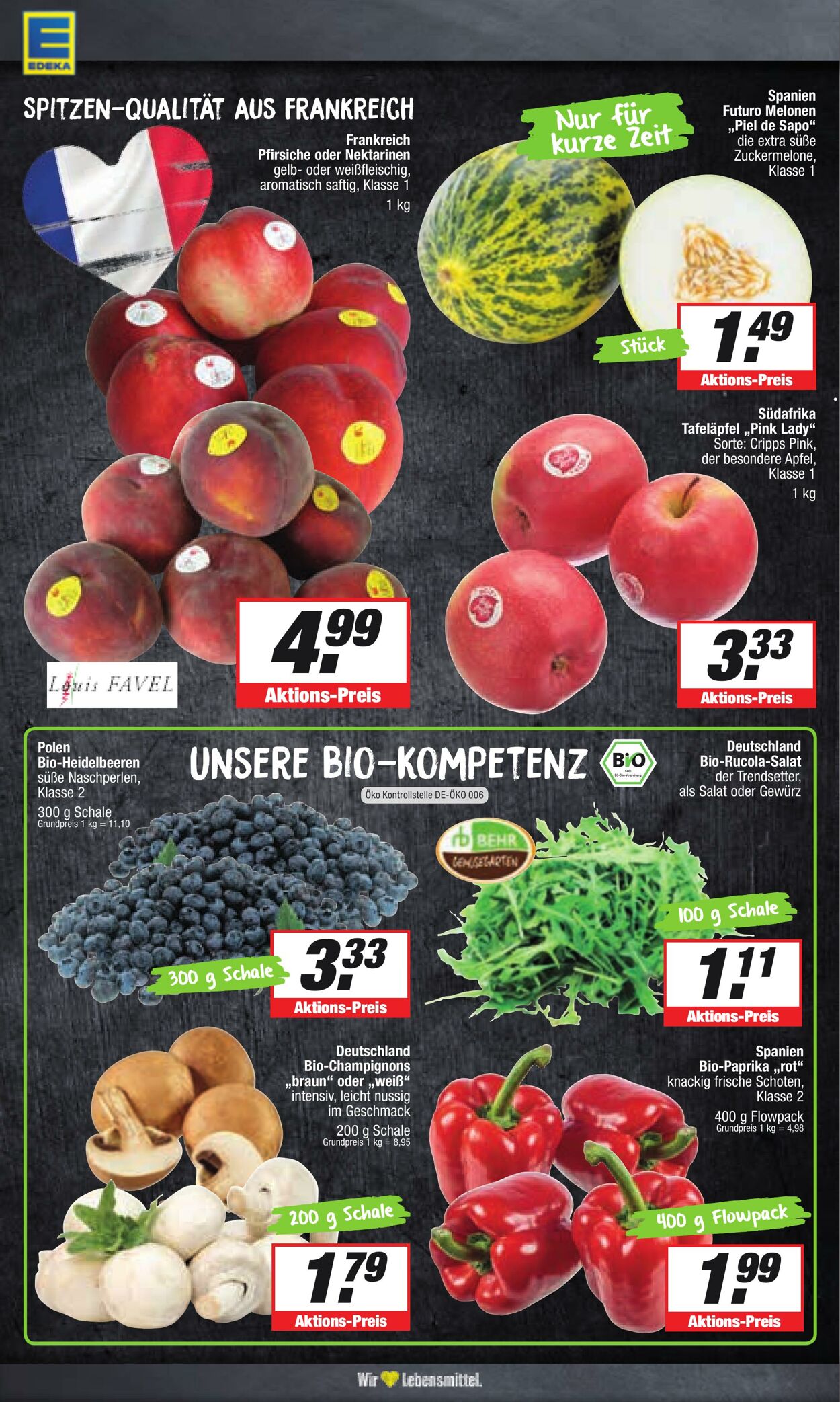 Prospekt Edeka 15.07.2024 - 20.07.2024