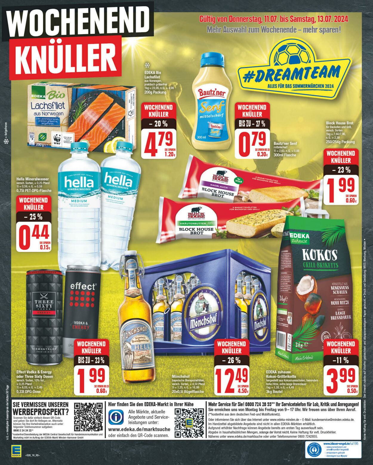 Prospekt Edeka 08.07.2024 - 13.07.2024