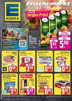 Prospekt Edeka 24.10.2022 - 29.10.2022