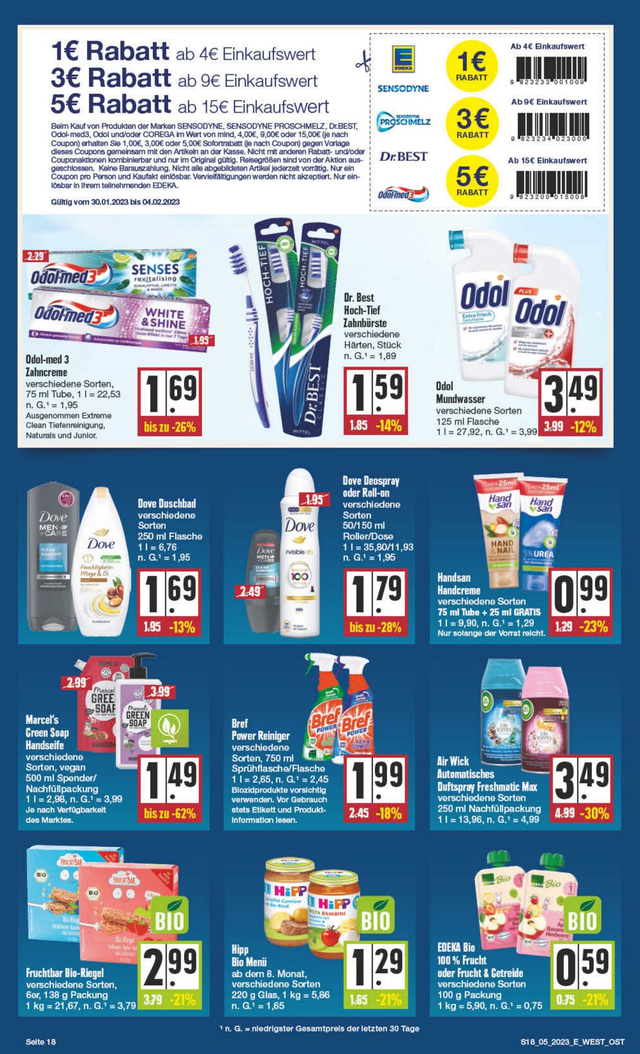 Prospekt Edeka 30.01.2023 - 04.02.2023