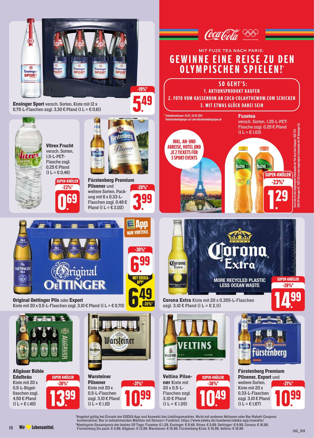 Prospekt Edeka 21.05.2024 - 25.05.2024