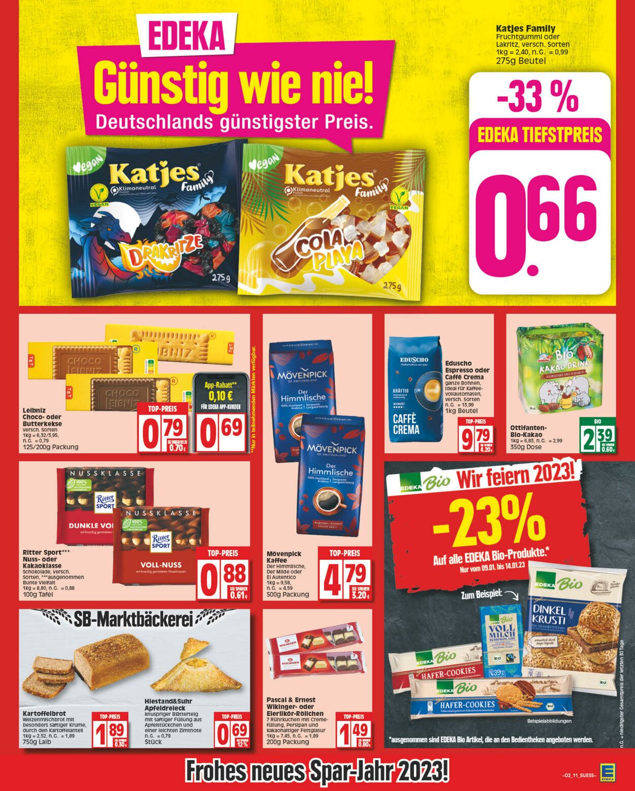 Prospekt Edeka 09.01.2023 - 14.01.2023