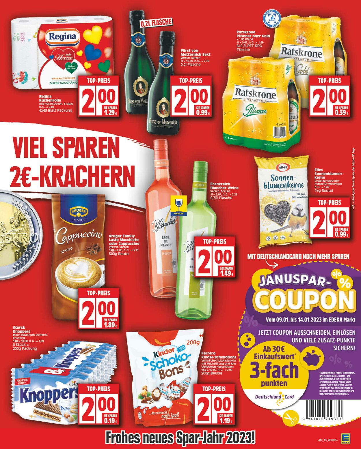 Prospekt Edeka 09.01.2023 - 14.01.2023