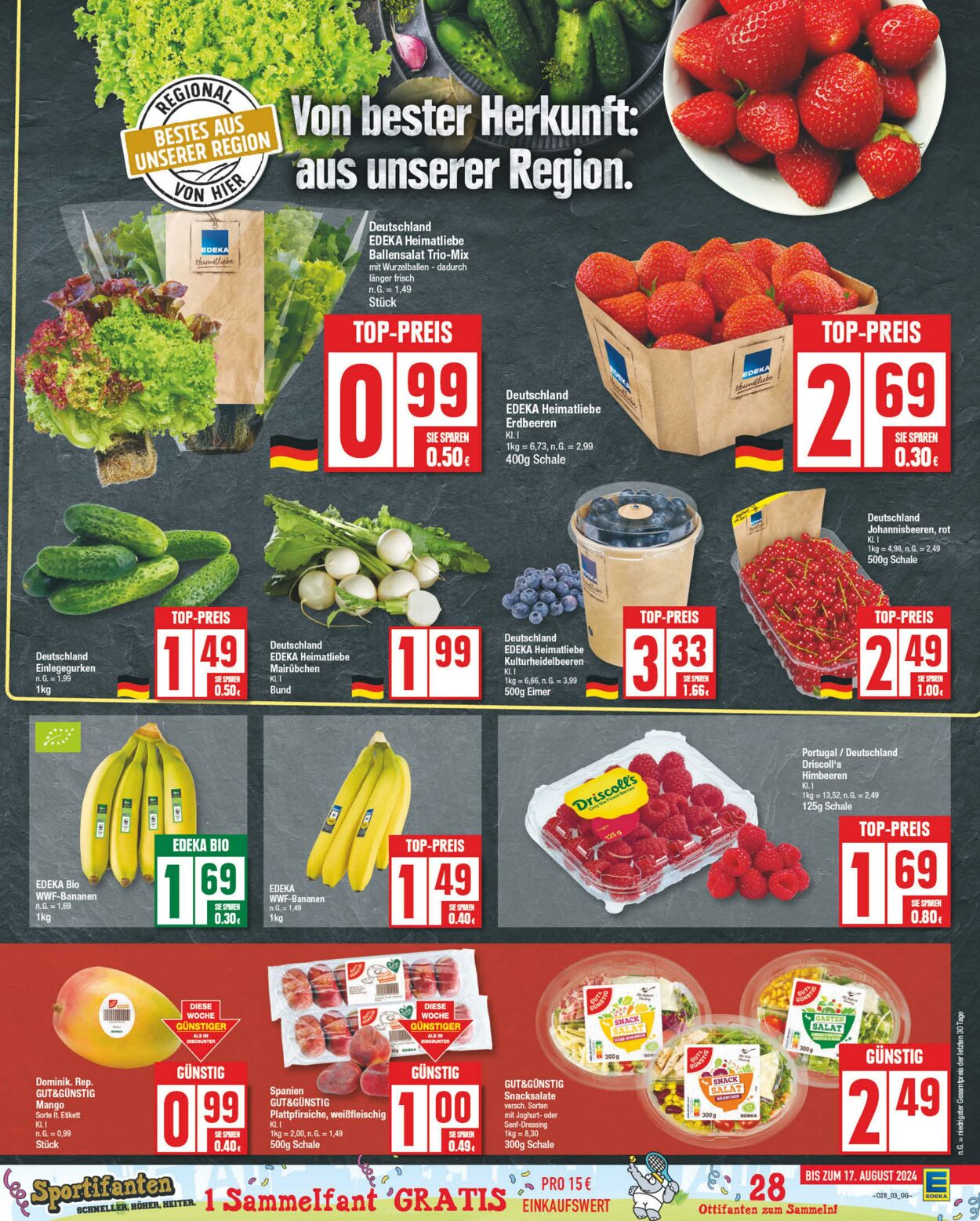 Prospekt Edeka 08.07.2024 - 13.07.2024