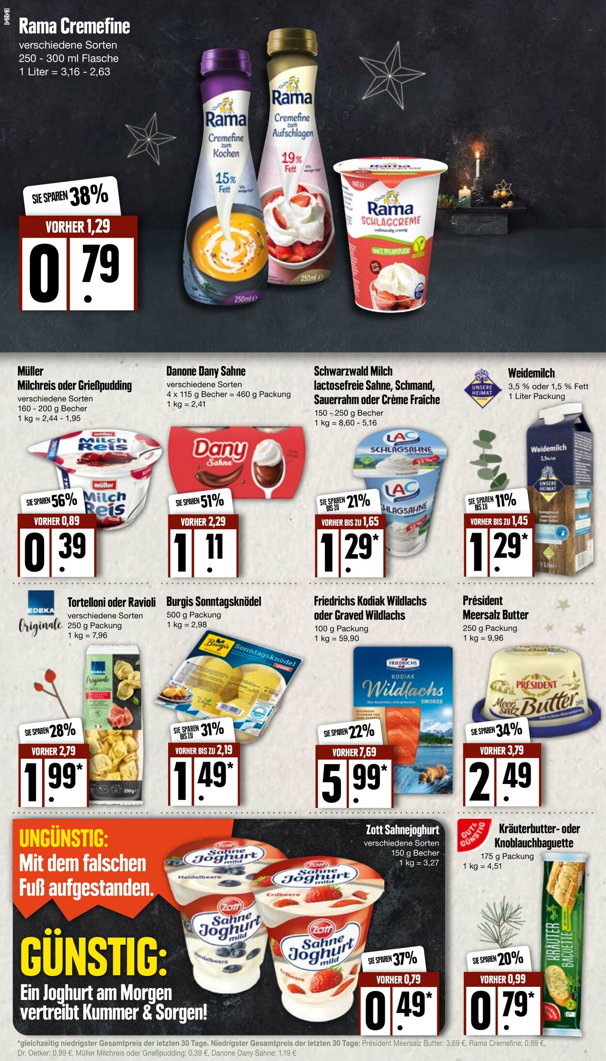 Prospekt Edeka 19.12.2022 - 24.12.2022