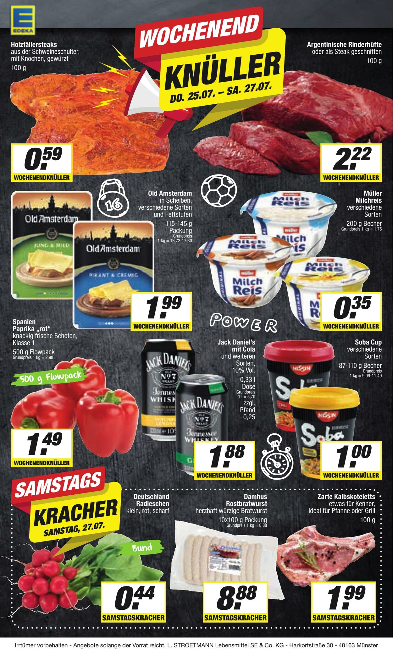 Prospekt Edeka 22.07.2024 - 27.07.2024