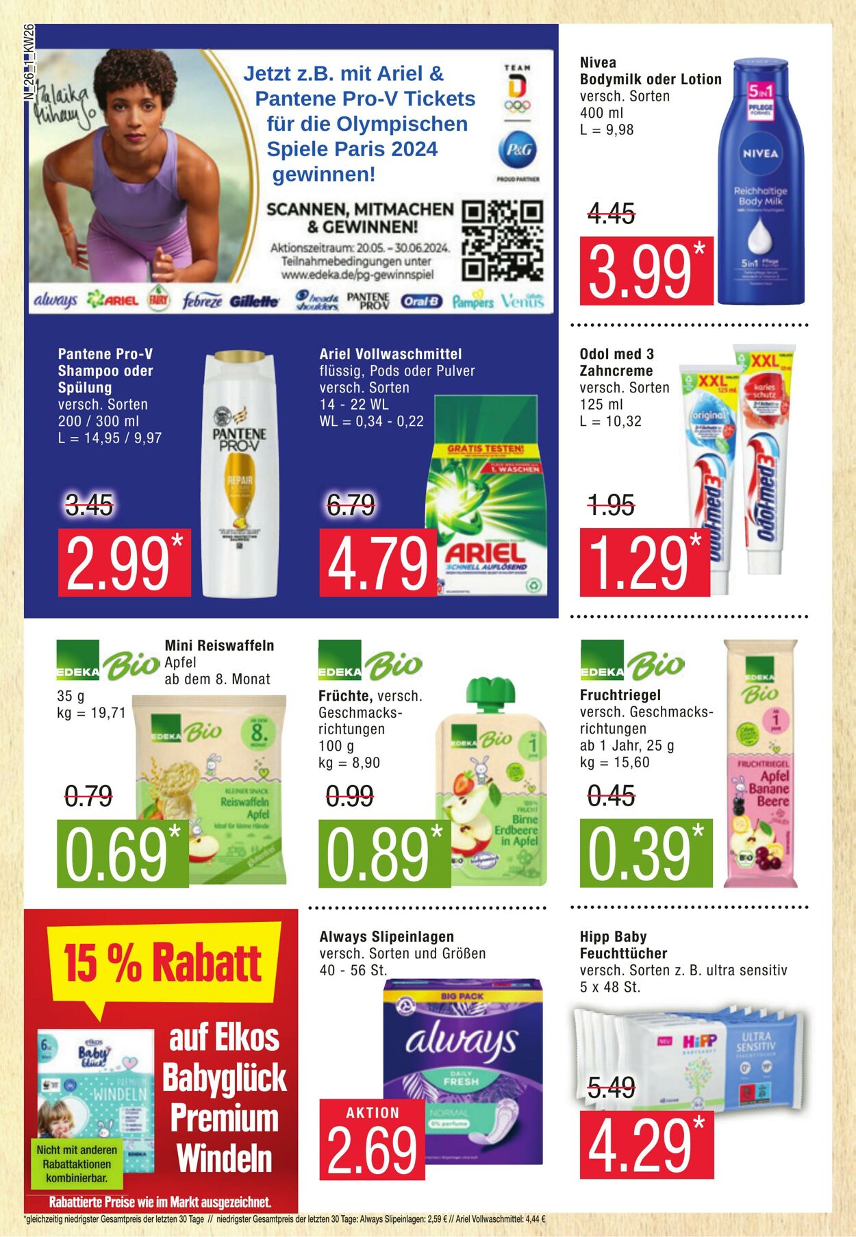 Prospekt Edeka 24.06.2024 - 29.06.2024