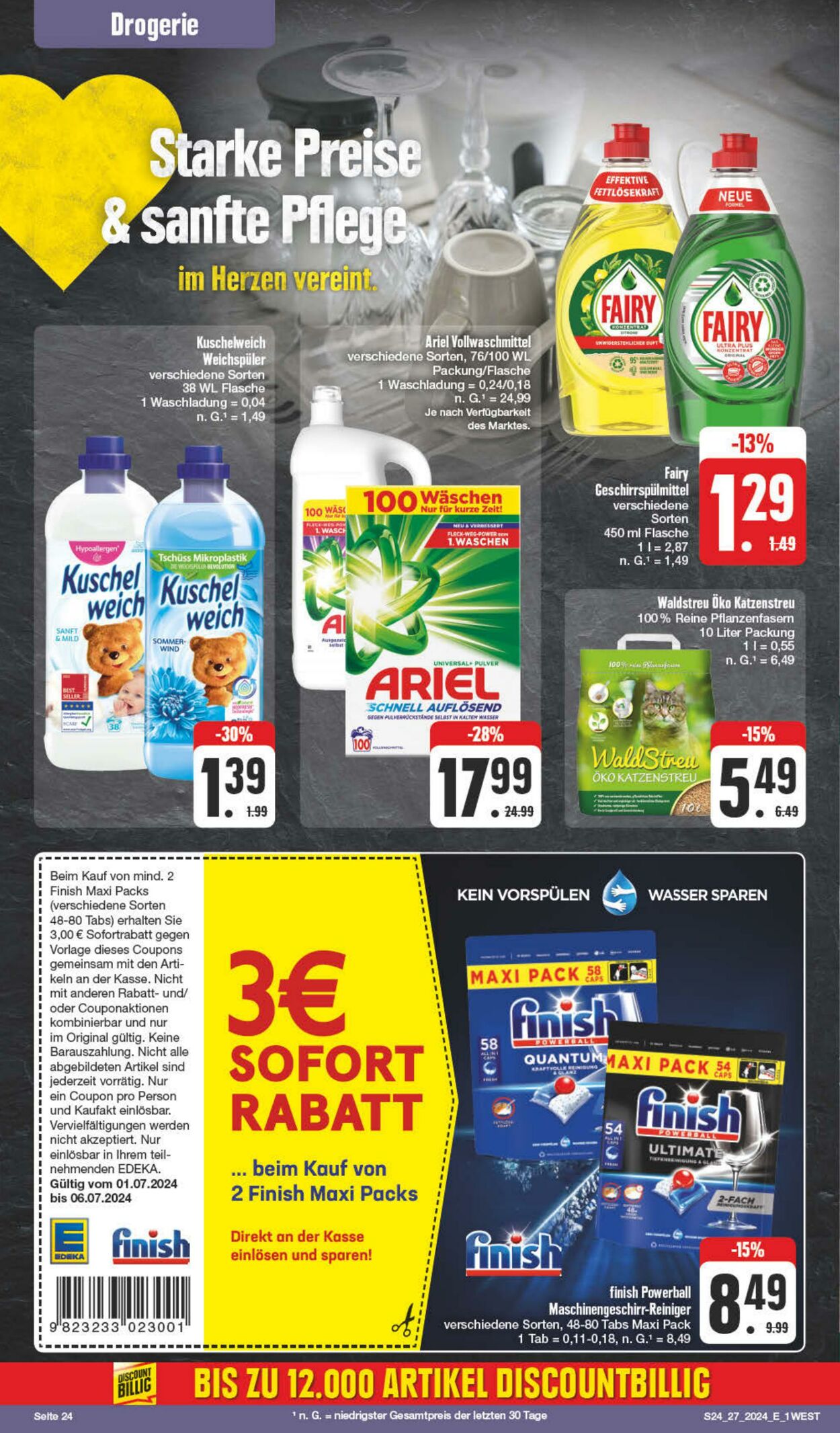 Prospekt Edeka 01.07.2024 - 06.07.2024