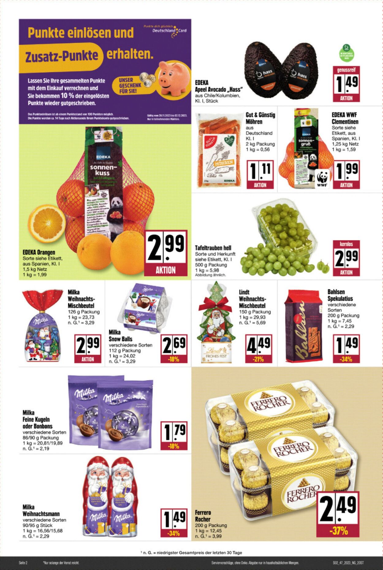 Prospekt Edeka 18.11.2023 - 25.11.2023