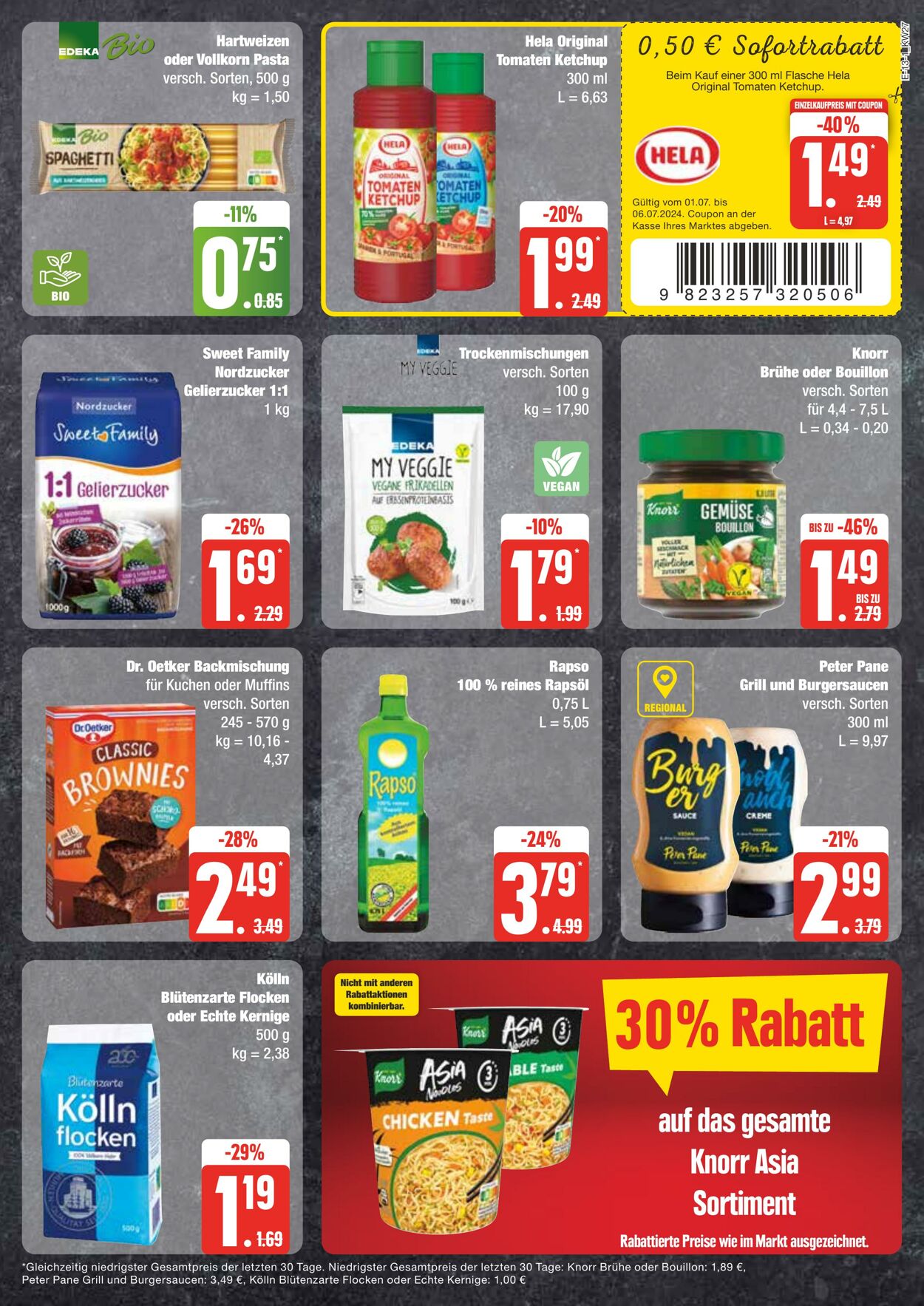 Prospekt Edeka 01.07.2024 - 06.07.2024