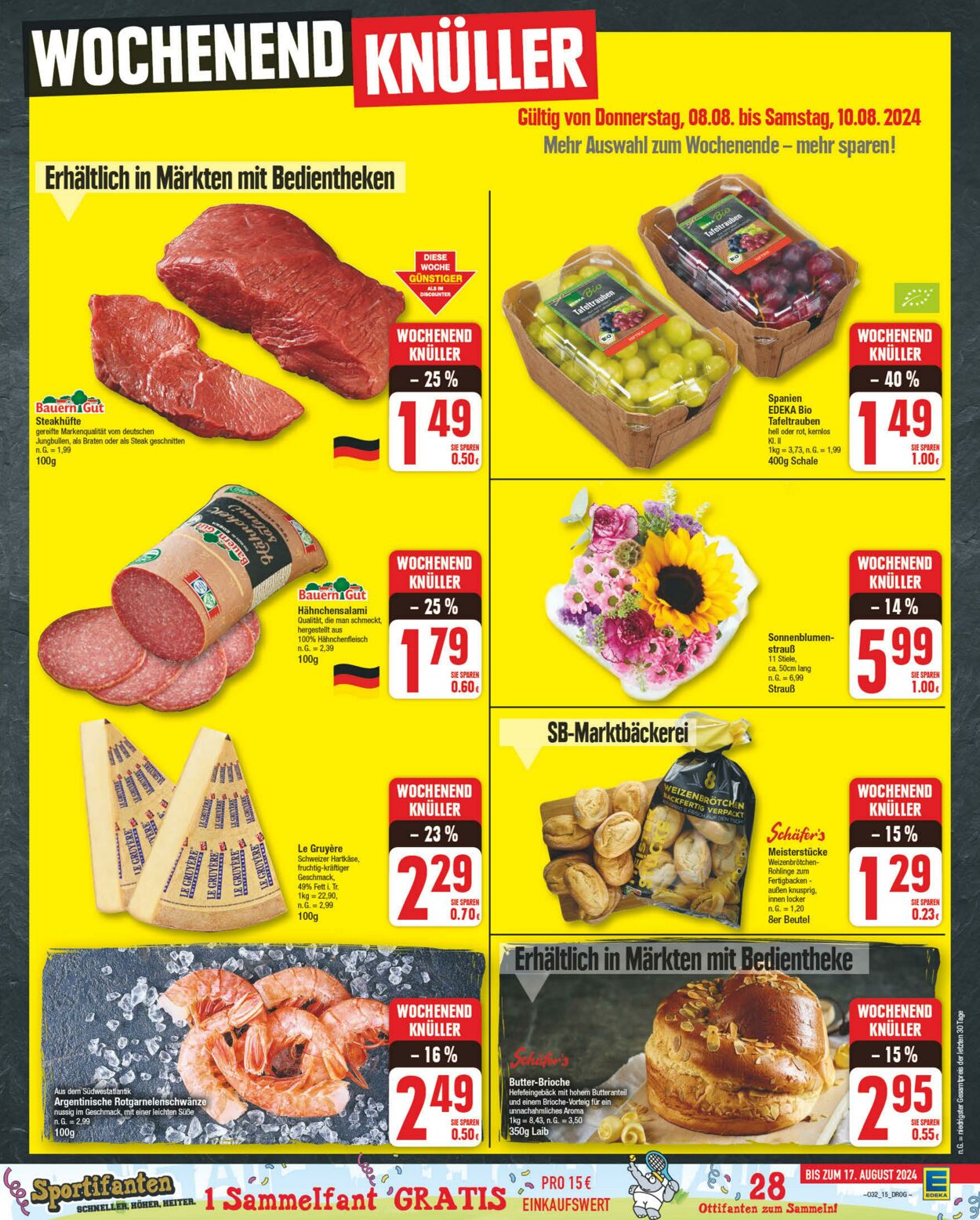 Prospekt Edeka 05.08.2024 - 10.08.2024