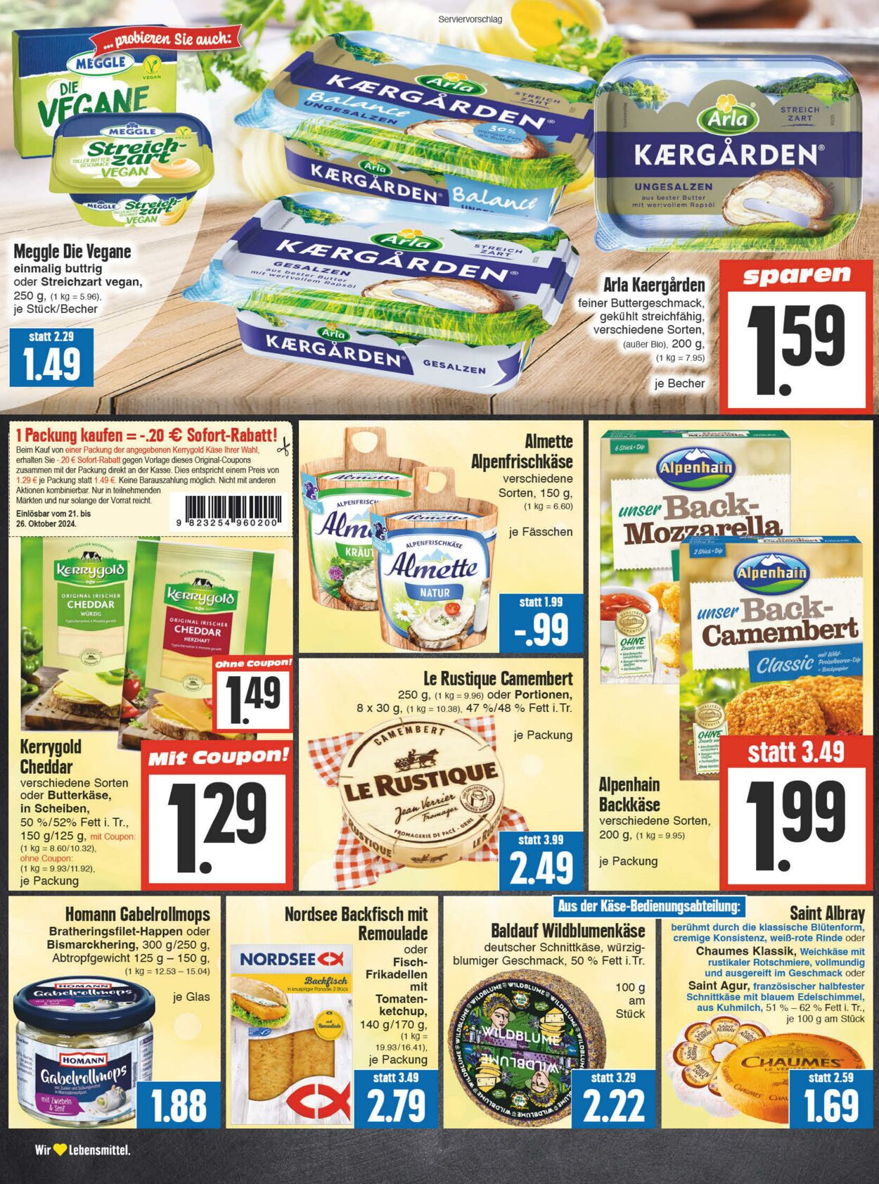 Prospekt Edeka 21.10.2024 - 26.10.2024