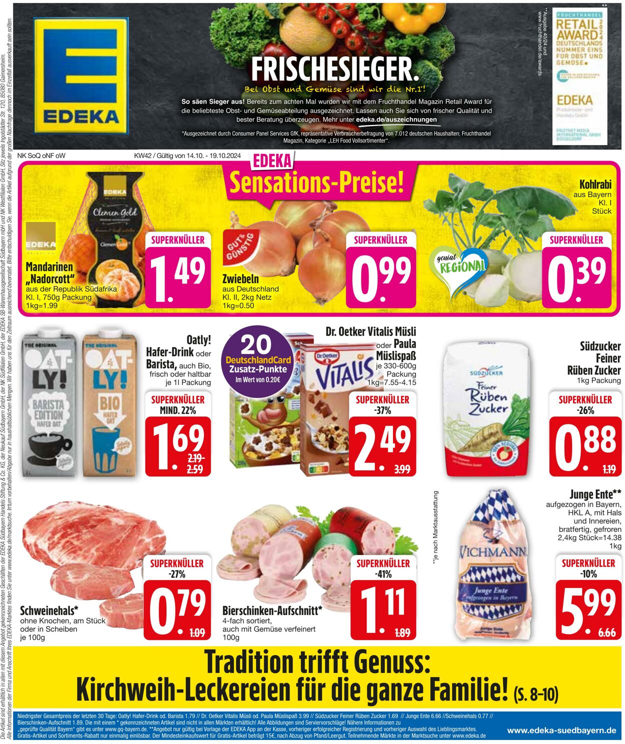 Prospekt Edeka 14.10.2024 - 19.10.2024