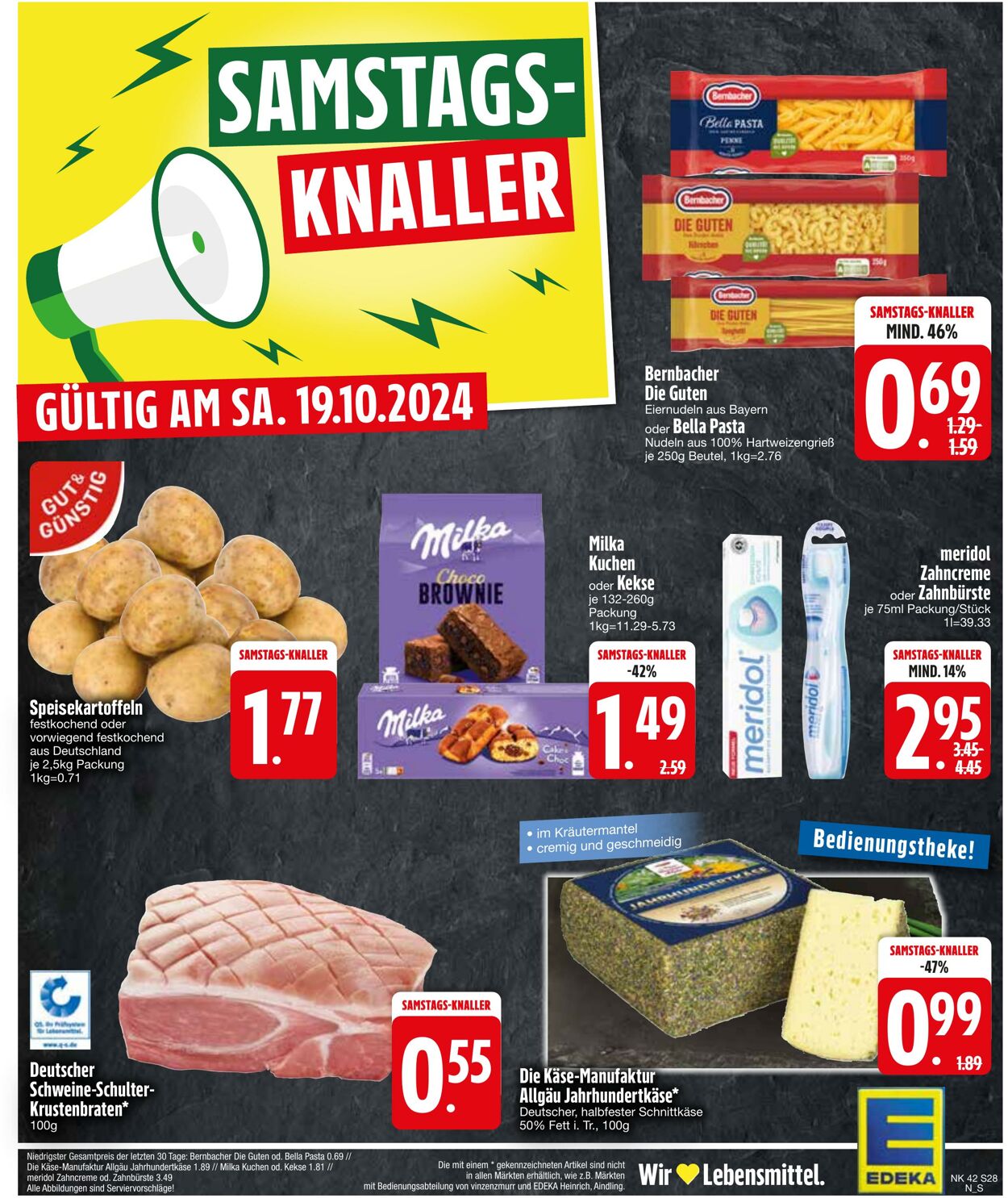 Prospekt Edeka 14.10.2024 - 19.10.2024