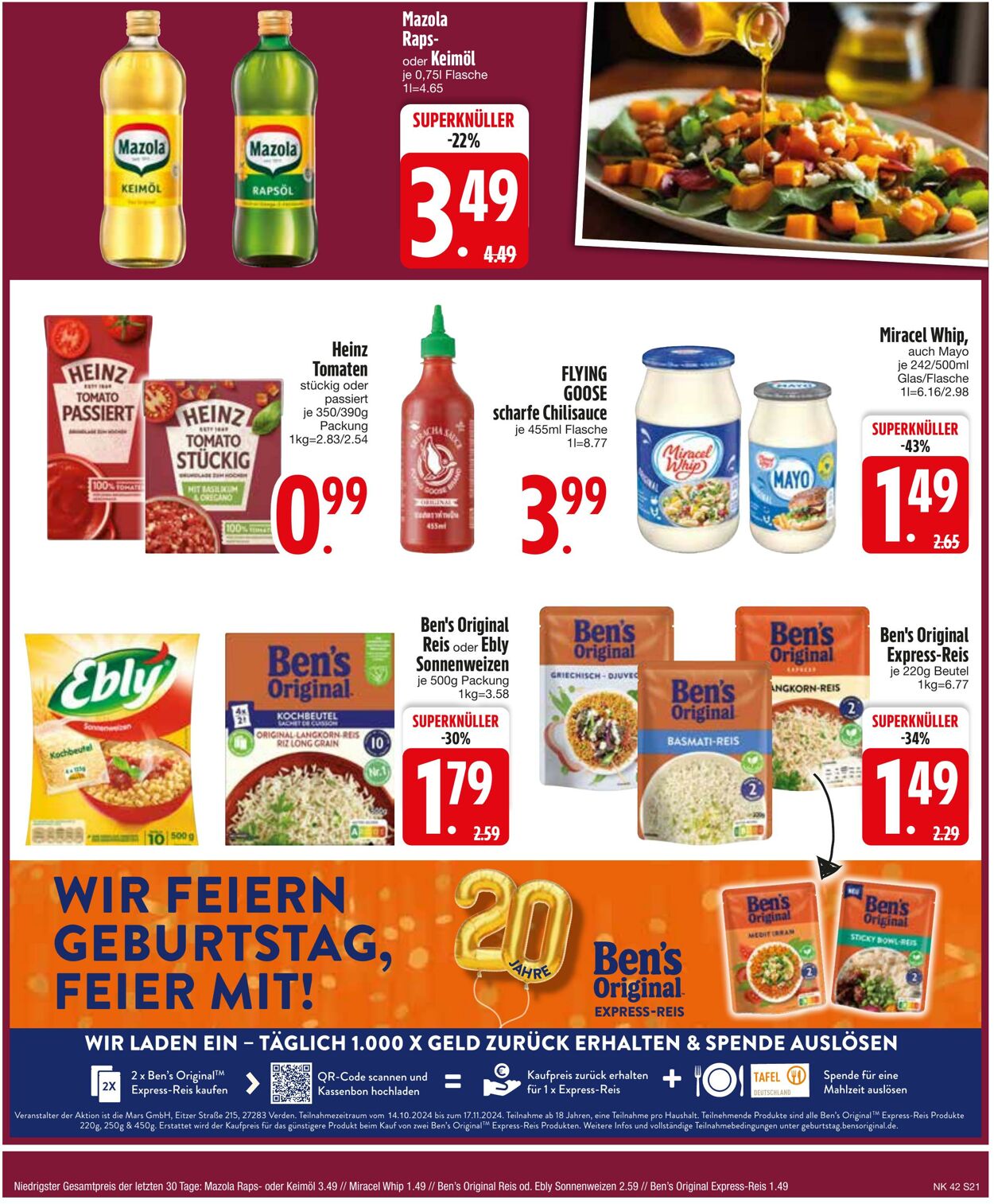 Prospekt Edeka 14.10.2024 - 19.10.2024