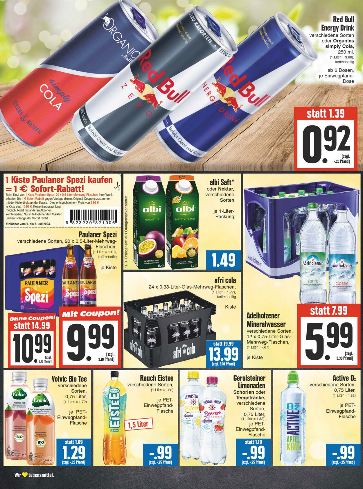 Prospekt Edeka 01.07.2024 - 06.07.2024