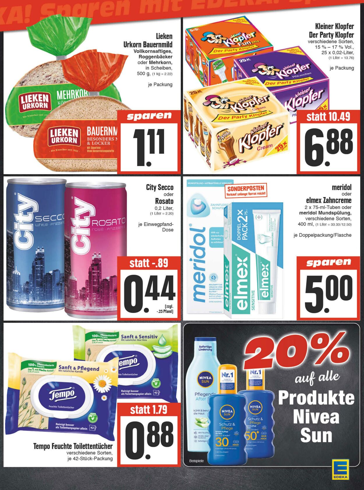 Prospekt Edeka 01.07.2024 - 06.07.2024