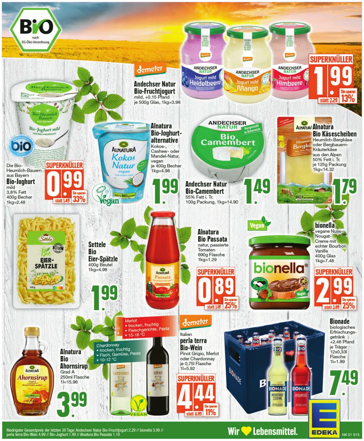 Prospekt Edeka 02.01.2023 - 07.01.2023