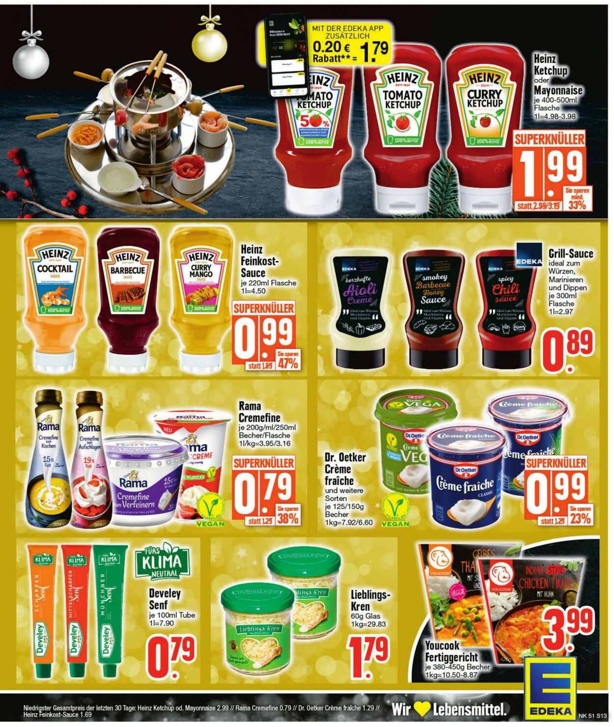 Prospekt Edeka 19.12.2022 - 24.12.2022