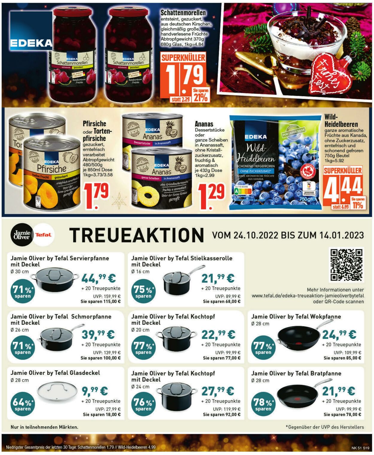 Prospekt Edeka 19.12.2022 - 24.12.2022