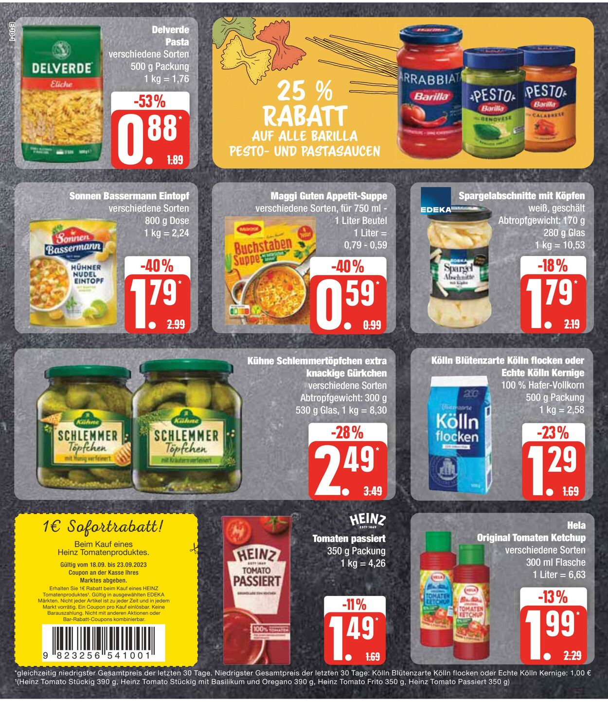 Prospekt Edeka 16.09.2023 - 23.09.2023