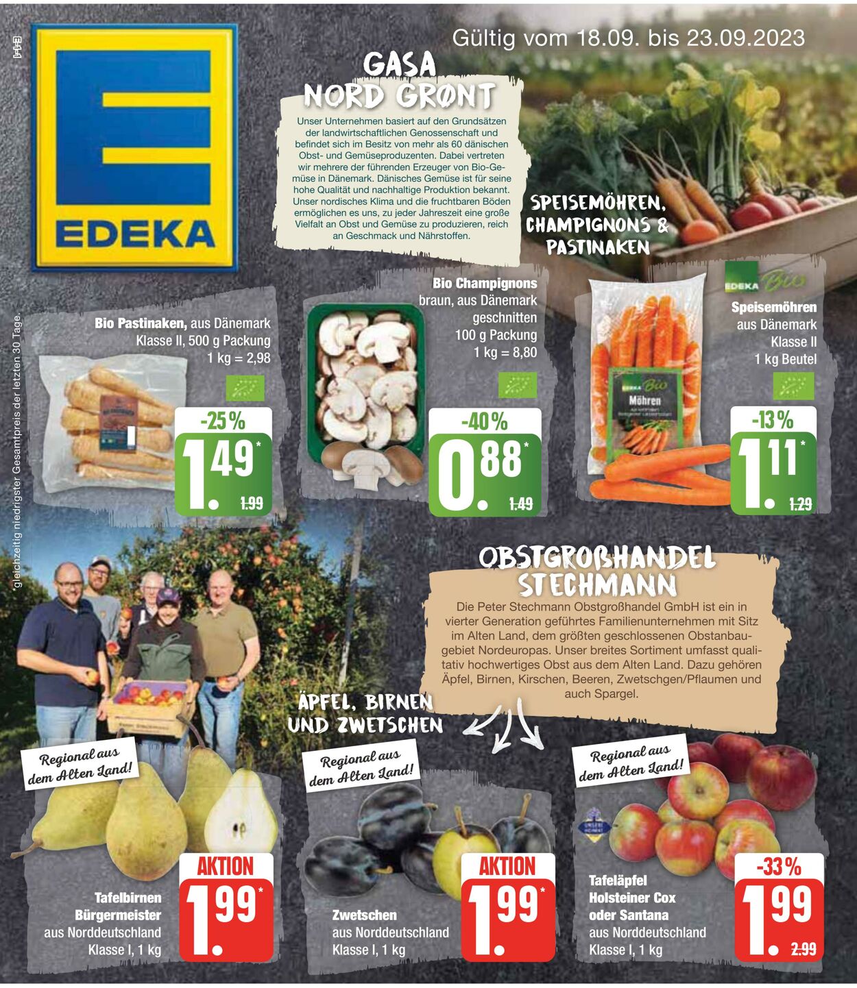 Prospekt Edeka 16.09.2023 - 23.09.2023