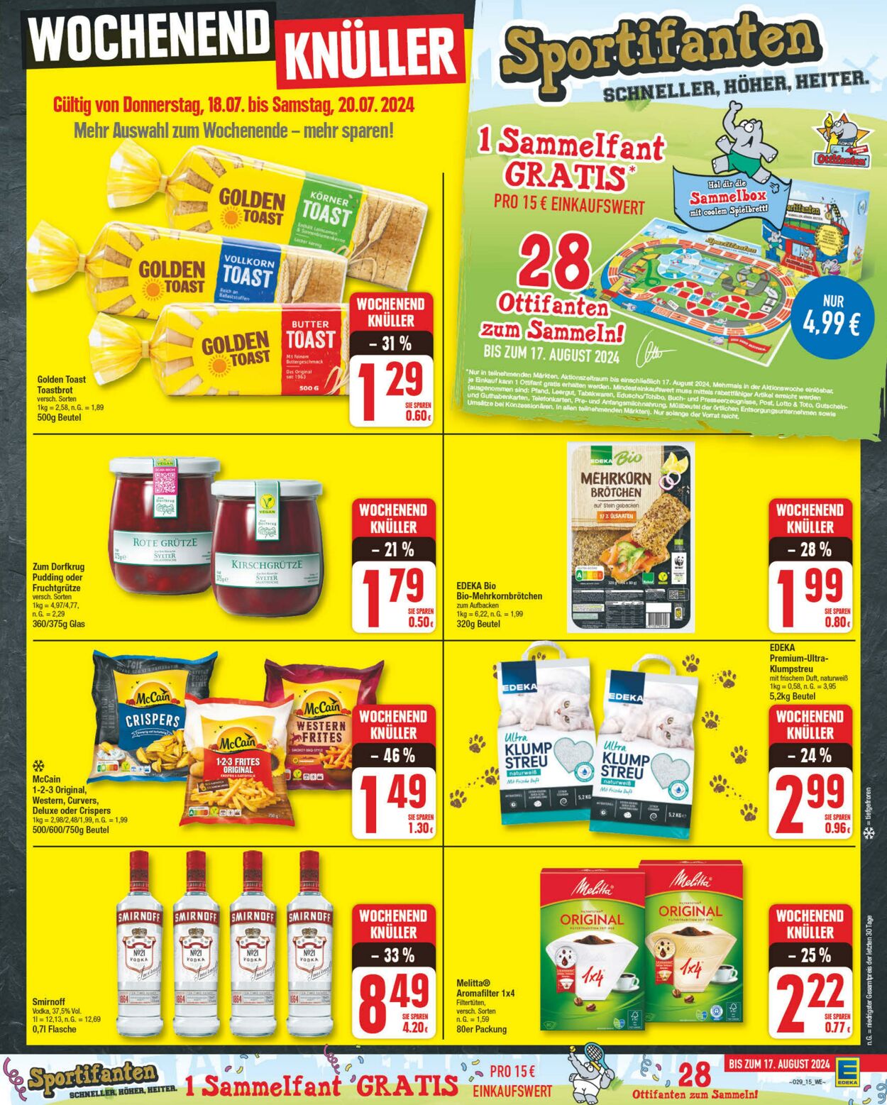 Prospekt Edeka 15.07.2024 - 20.07.2024