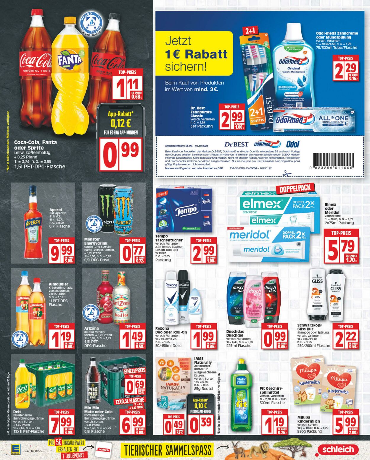 Prospekt Edeka 23.09.2023 - 30.09.2023