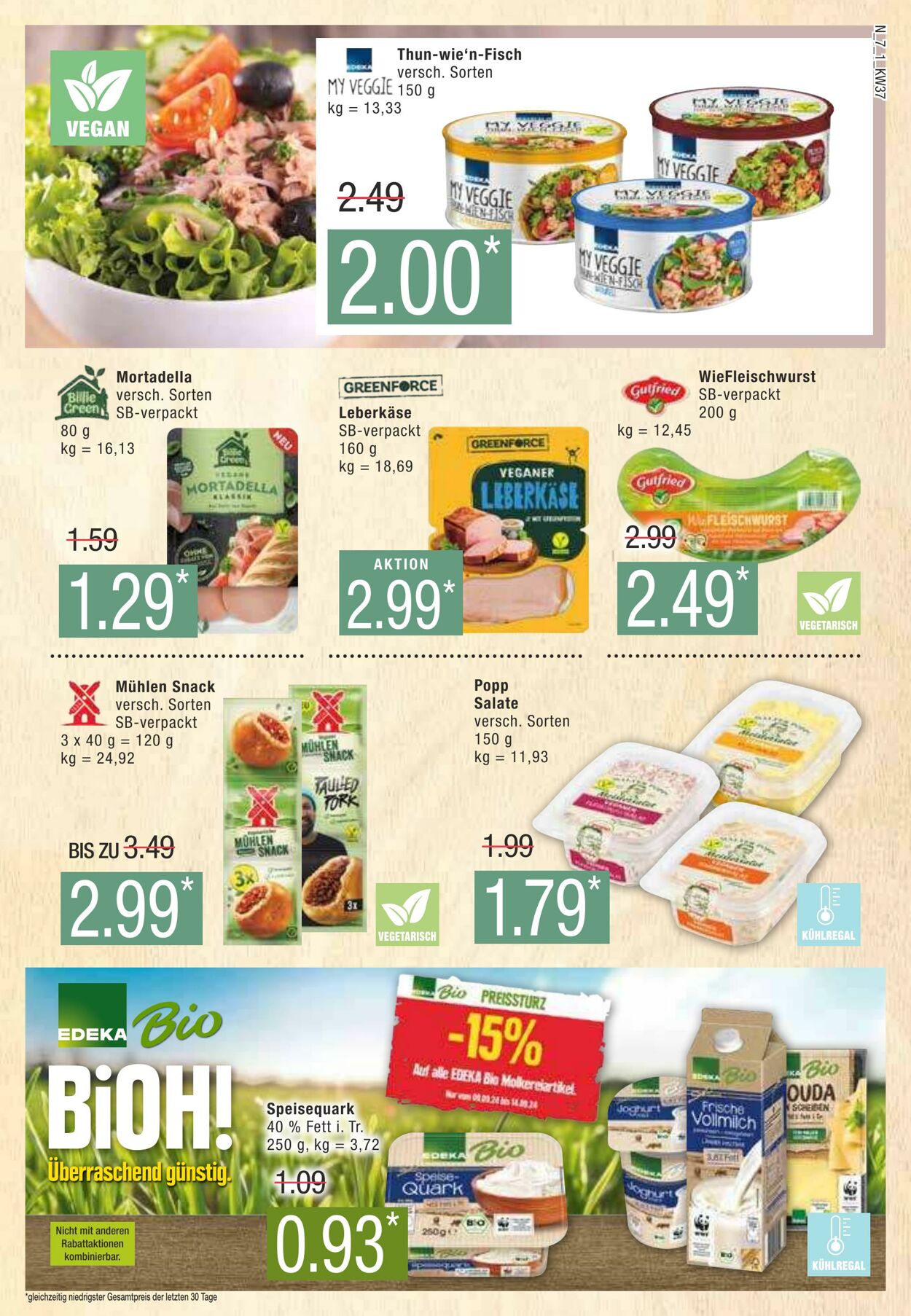 Prospekt Edeka 09.09.2024 - 14.09.2024