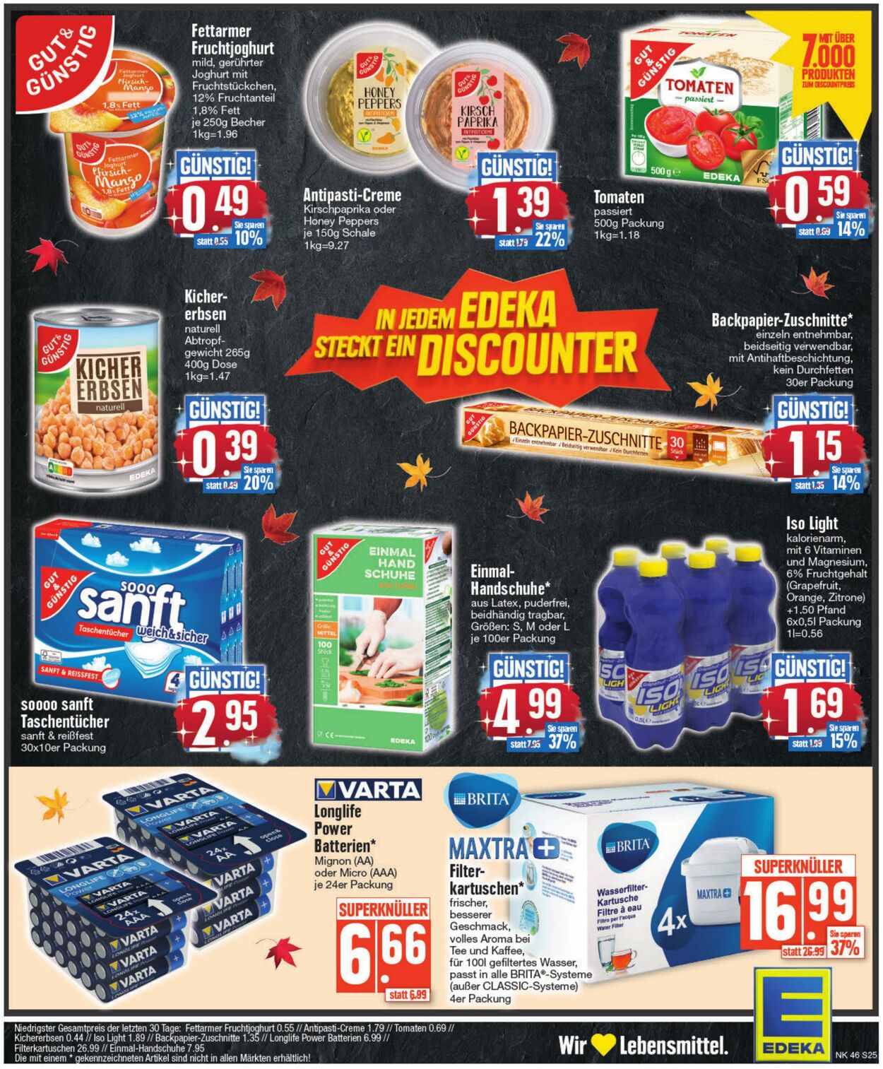 Prospekt Edeka 14.11.2022 - 19.11.2022