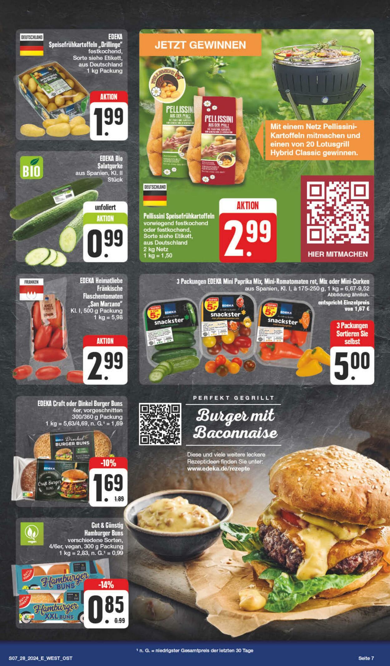 Prospekt Edeka 08.07.2024 - 13.07.2024