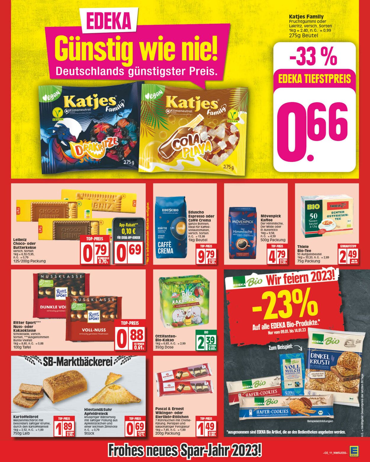 Prospekt Edeka 09.01.2023 - 14.01.2023