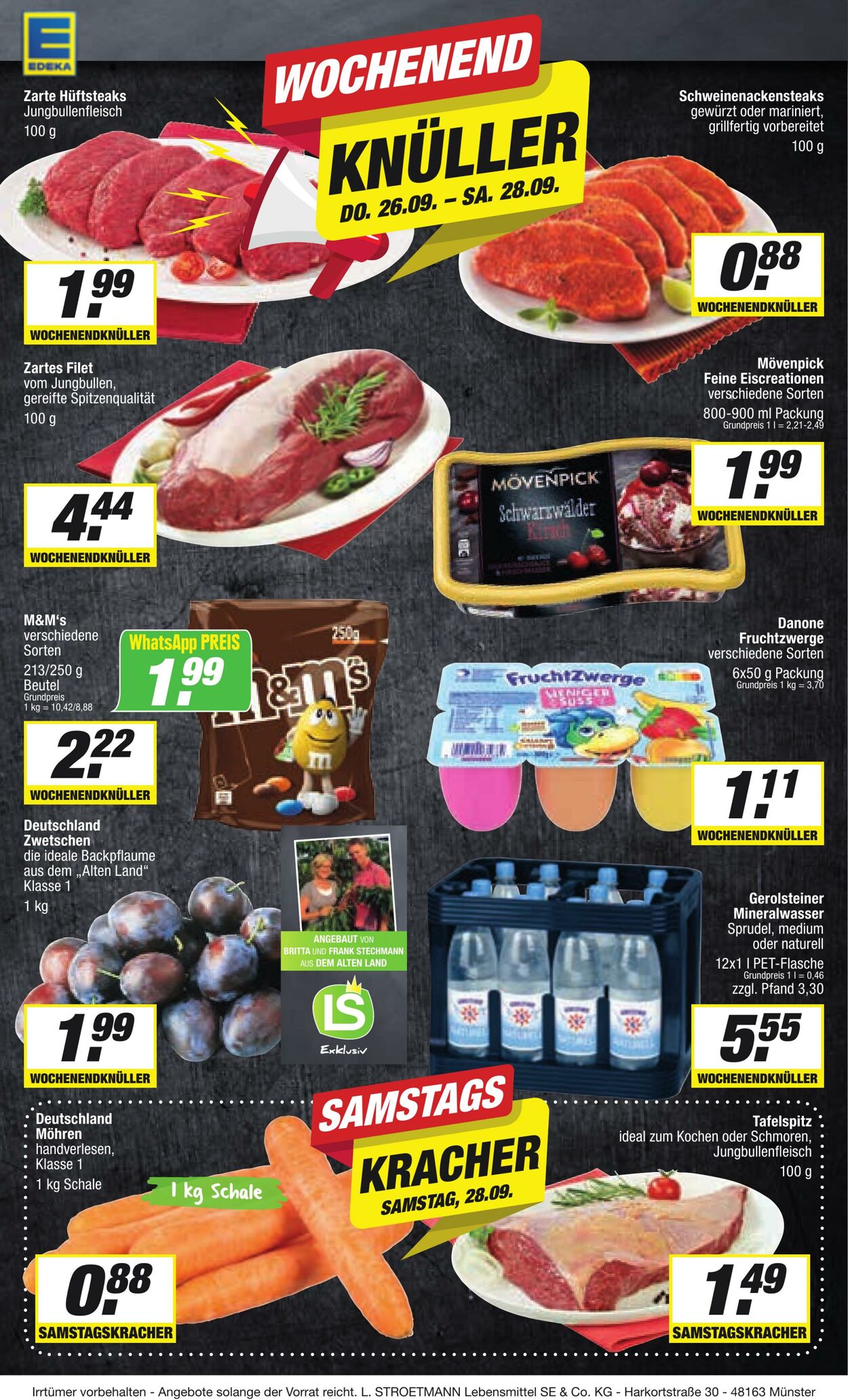 Prospekt Edeka 23.09.2024 - 28.09.2024