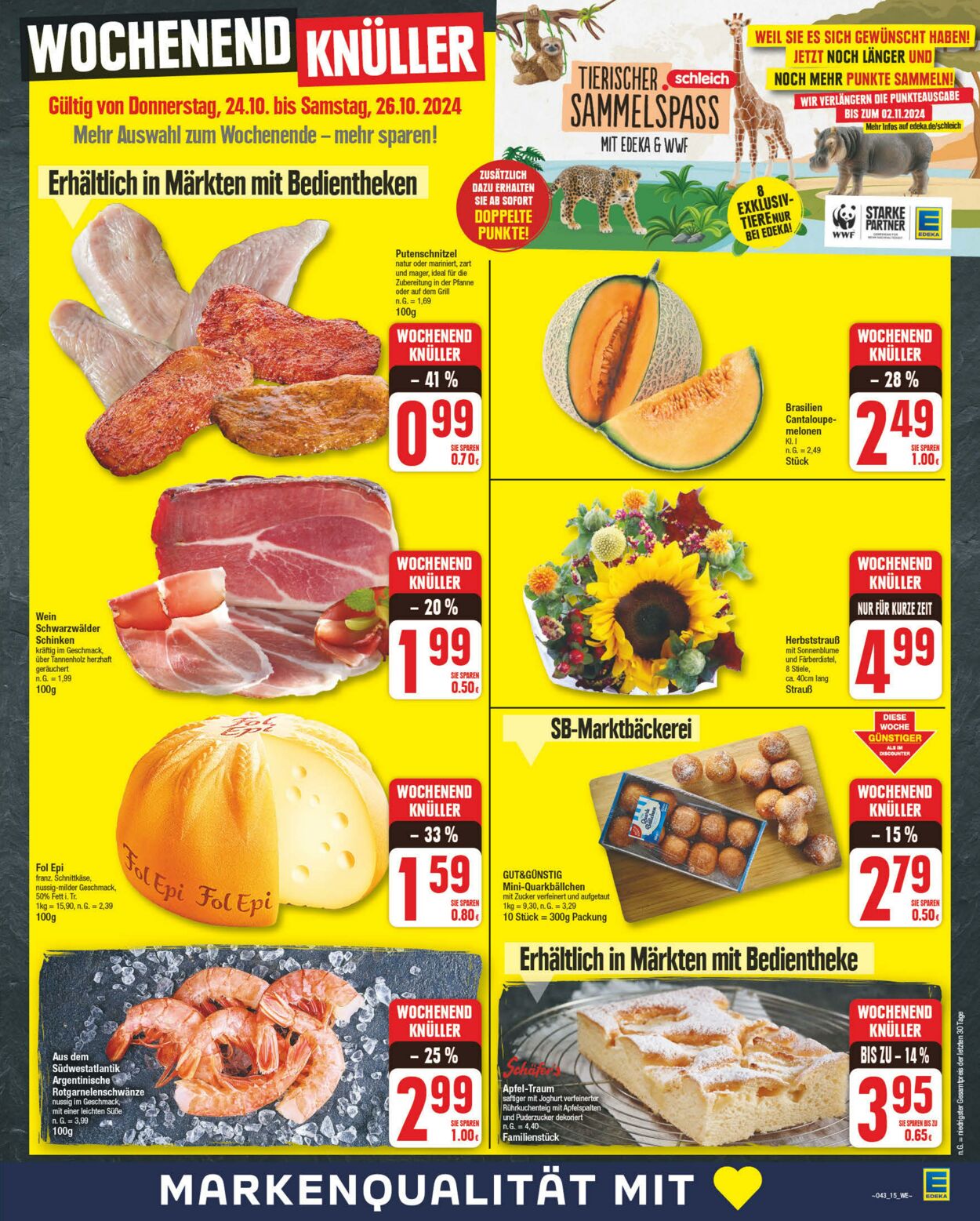 Prospekt Edeka 21.10.2024 - 26.10.2024